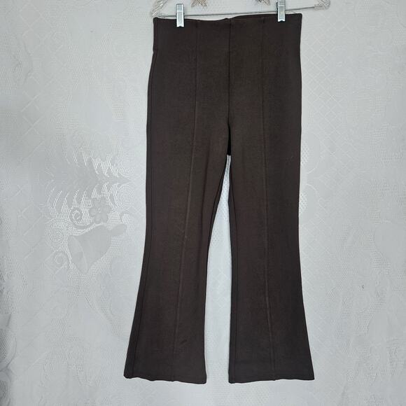 Old Navy Small Stevie Ponte Soft Knit Pull On Pant Trouser Boho Preppy Career - Picture 1 of 11